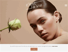 Tablet Screenshot of cest-lavie.fr